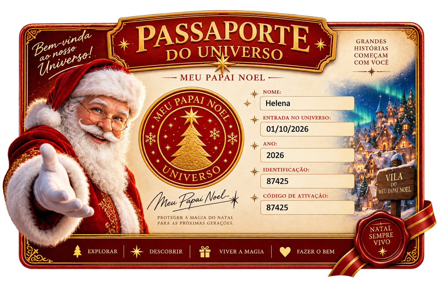 Passaporte do Universo digital