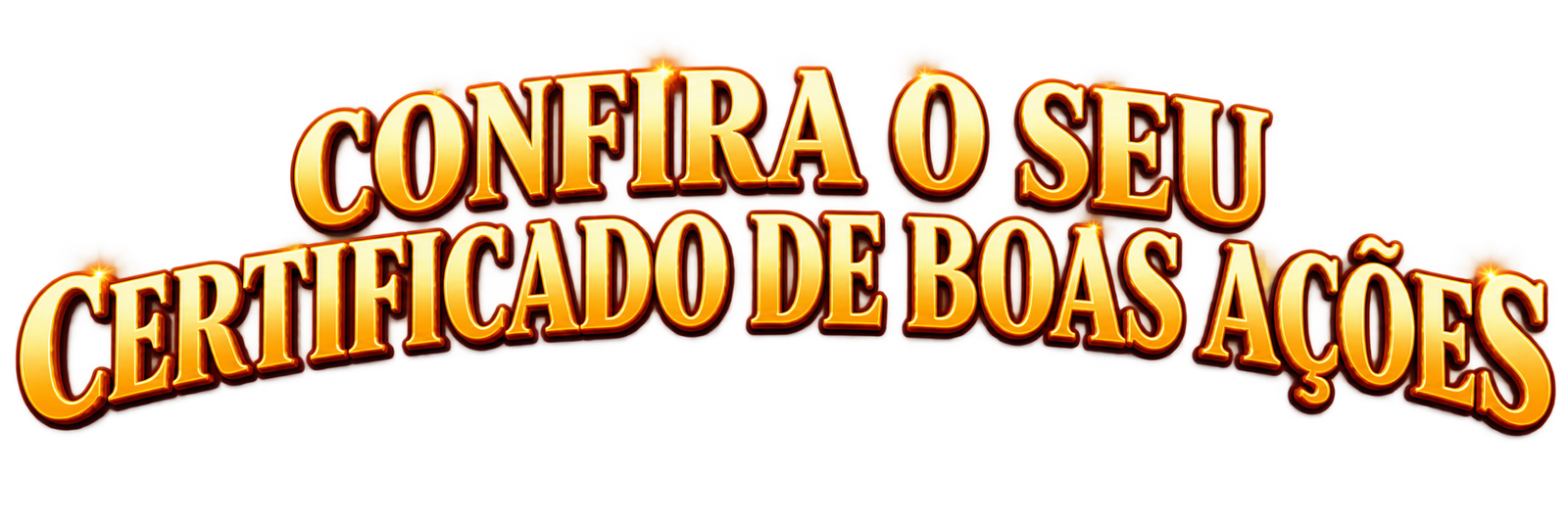 Confira o seu Certificado de Boas Ações