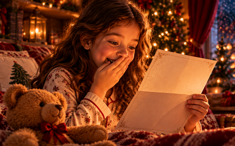Carta do Papai Noel — imagem provisória