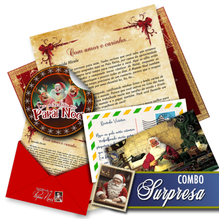 COMBO SURPRESA - para CRIANÇA